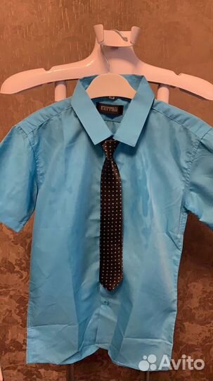 Рубашки на мальчика 134 140