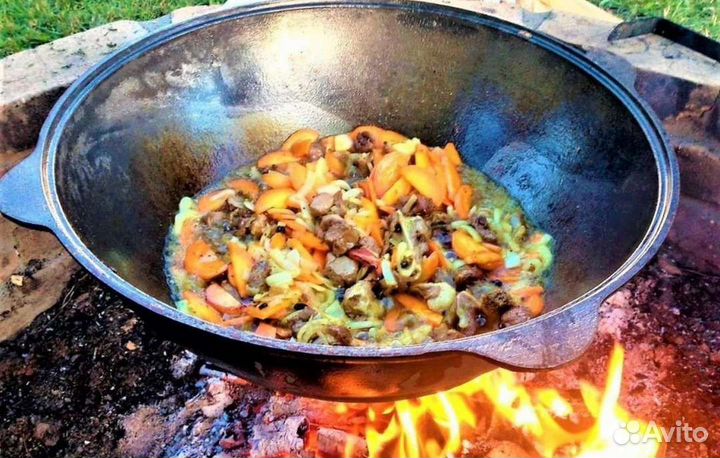 Казан чугунный, Афганский казан, печи