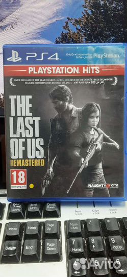 Игра PS4 The last of us part 1 remastered диск