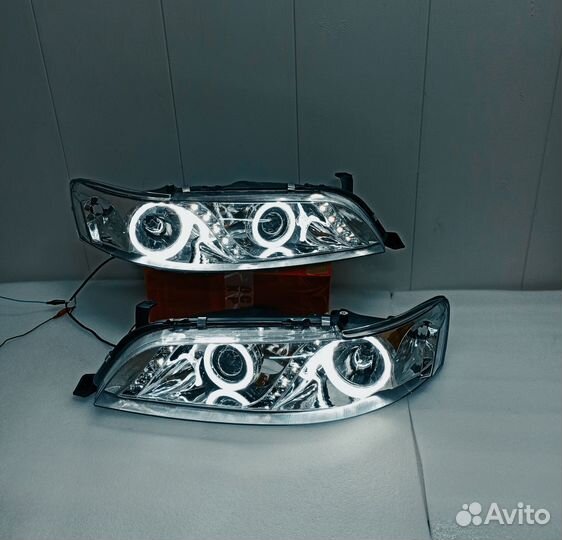 Фары на Toyota Mark 2 90 1992 1996 LED, Линзы