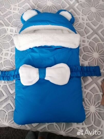 Конверт на выписку для мальчика весна осень