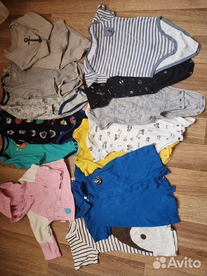 Вещи пакетом от 9м до 1,5г на мальчика