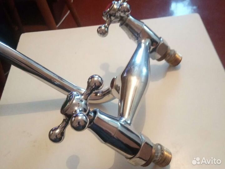 Новые полипропиленовые фитинги.Смеситель б/у