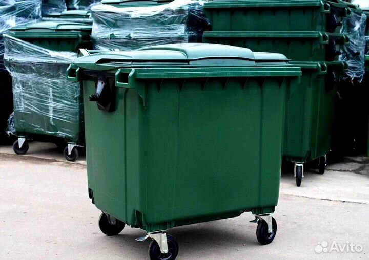 Пластиковый контейнер 1100л, 770л. Арт. 3732