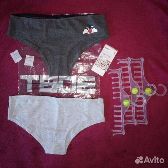 Трусы-шорты новые 2 пары