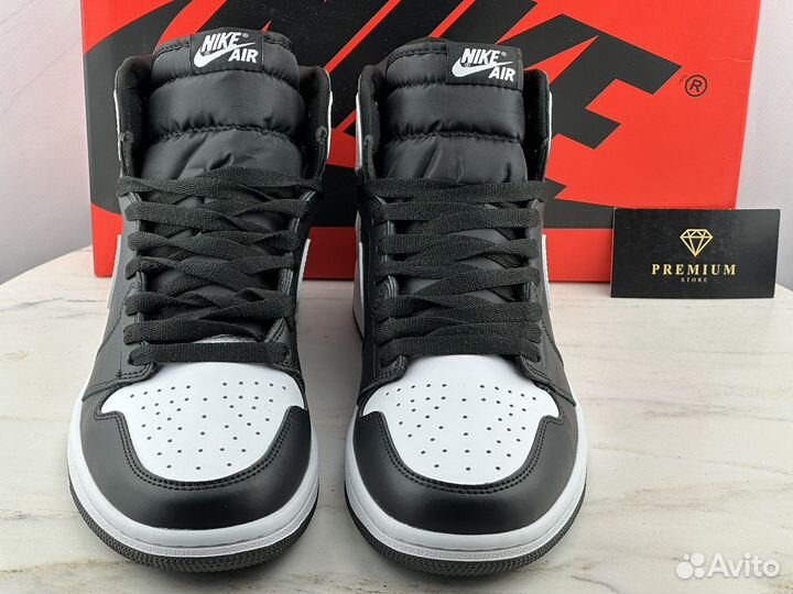 Кроссовки Nike Air Jordan 1 High OG Black White