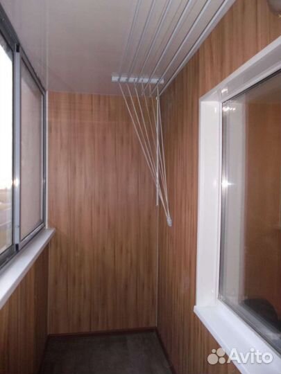 Отделка балкона