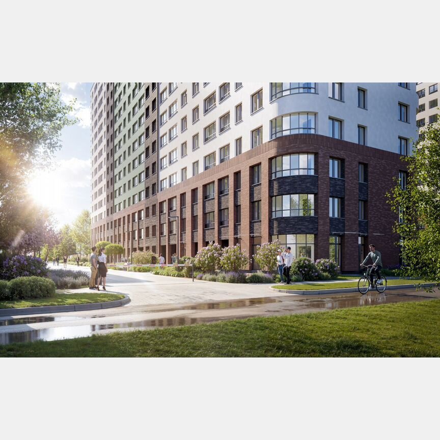 2-к. квартира, 63,9 м², 15/17 эт.