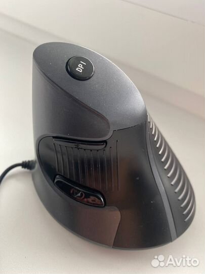 Вертикальная мышь Delux M618 BU