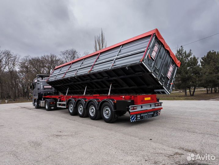 Полуприцеп зерновоз Тонар 9989 СПЛ65, 2024