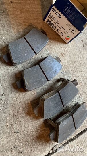 Тормозные колодки на hyundai solaris 1