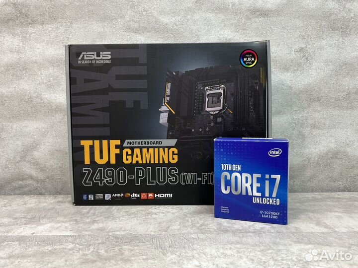 I7-10700KF / Z490 Asus / SSD 1tb / DDR 16GB