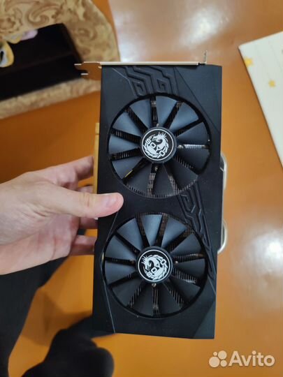 Видеокарта rx580 8gb soyo