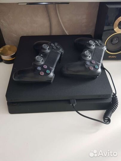 Игровая приставка ps4 slim 1tb
