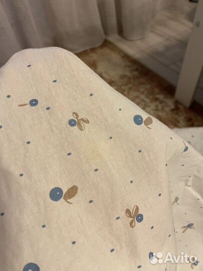 Простынь на резинке детская IKEA 60*120 см