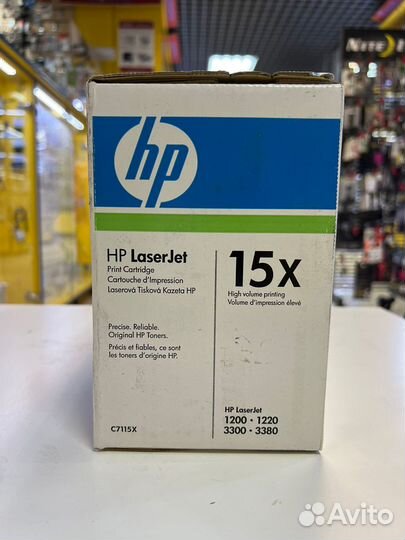 Картридж HP 15X C7115X оригинал