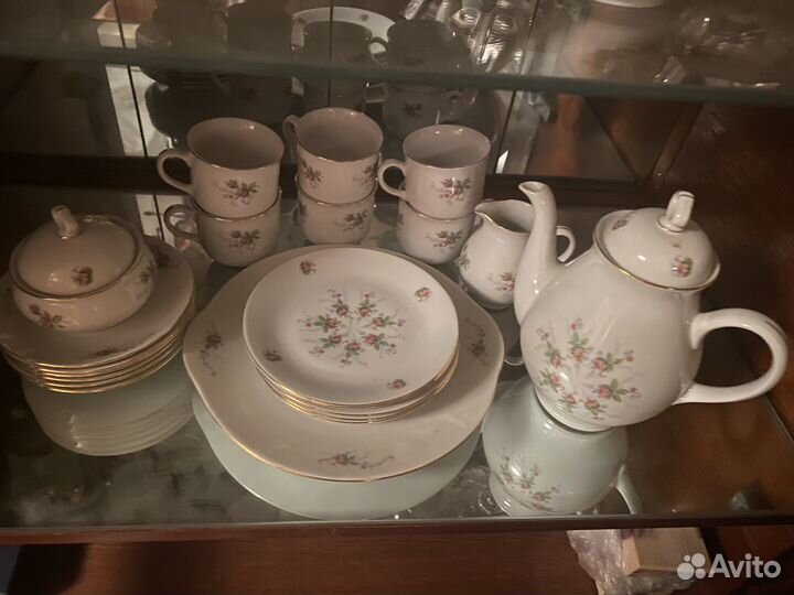 Чайный сервиз Porcelaine fine de bohemia Carlsbad