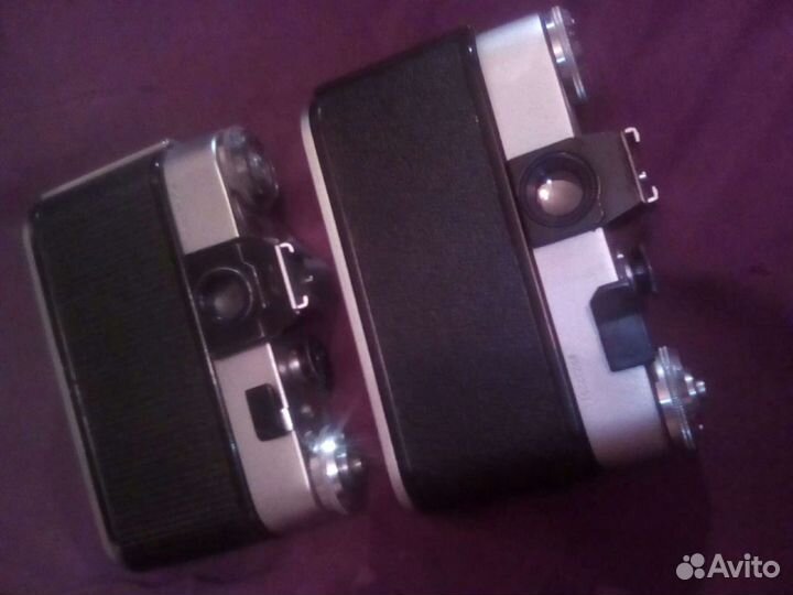 Фотоаппараты Зенит Е и Смена 8 СССР