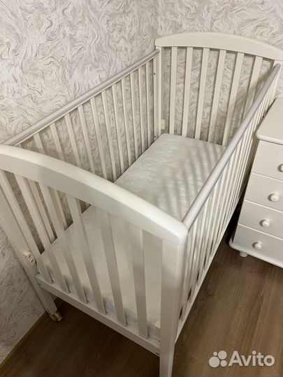 Детская кровать из массива березы