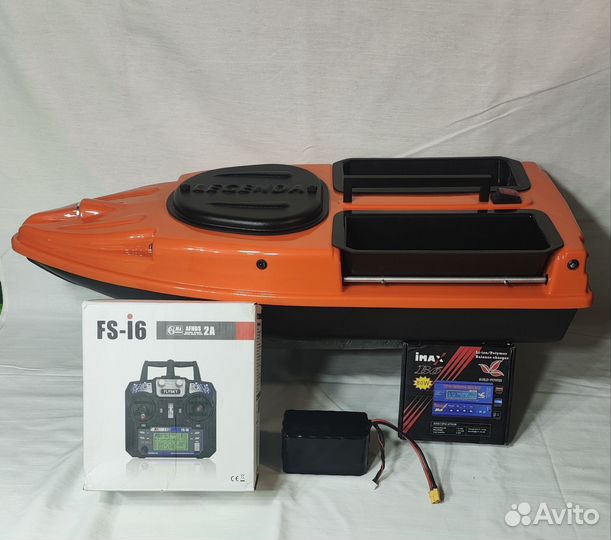 Кораблик Карповый с GPS-акваробот и Глубиномер