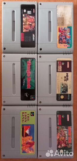 Картриджи для snes