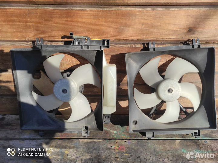 Вентилятор охлаждения радиатора диффузор subaru