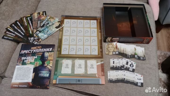 Настольная игра Место преступления