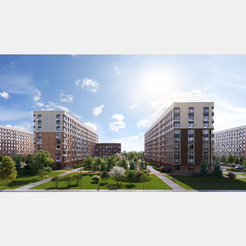 1-к. квартира, 34,6 м², 8/9 эт.