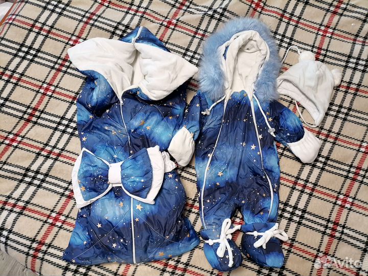 Комплект на выписку и прогулку зима