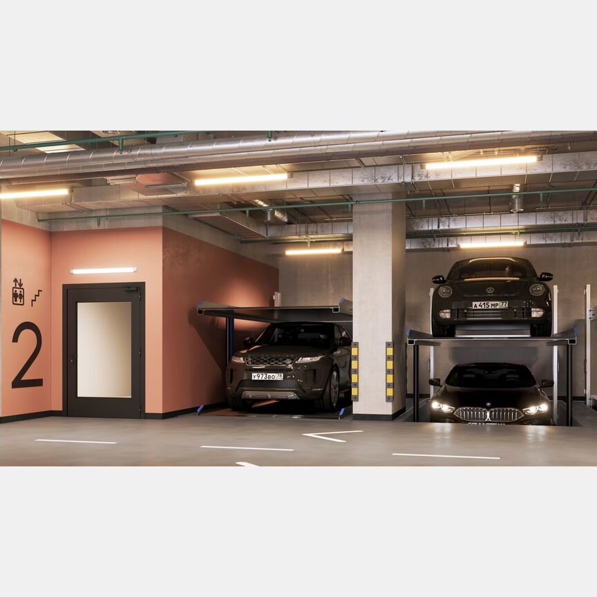 2-к. квартира, 80,9 м², 2/9 эт.