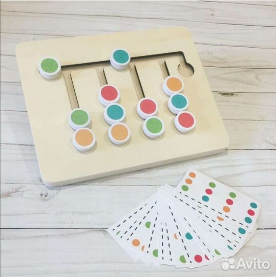 Игра 2 в 1 магнитная рыбалка и головоломка