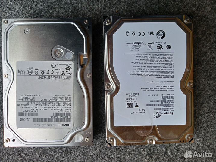 Жесткие диски на запчасти