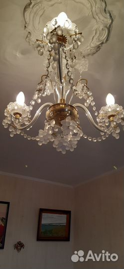 Люстра подвесная бу