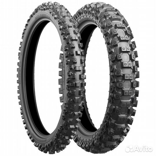 Шины Bridgestone Battlecross X30 NHS 70/100 R19 42M Передняя Кросс