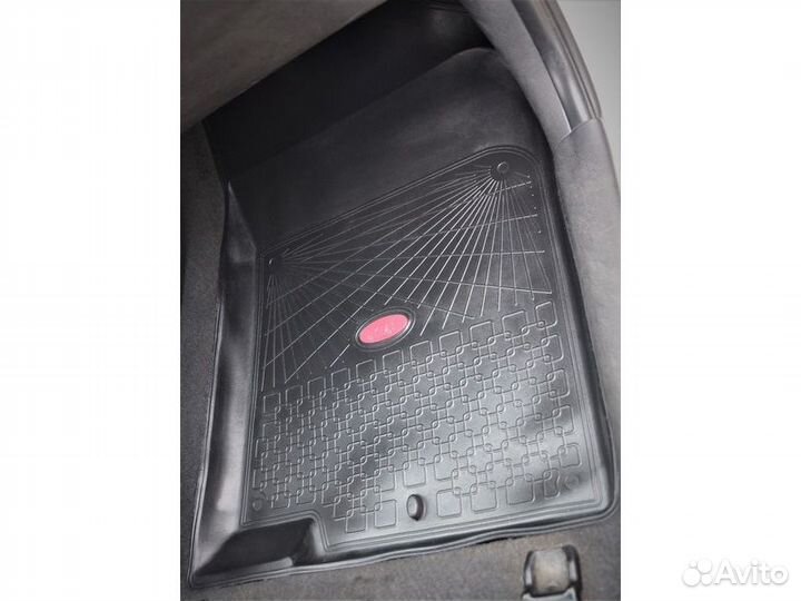 Коврики салона резина черный Hyundai Solaris/Accen