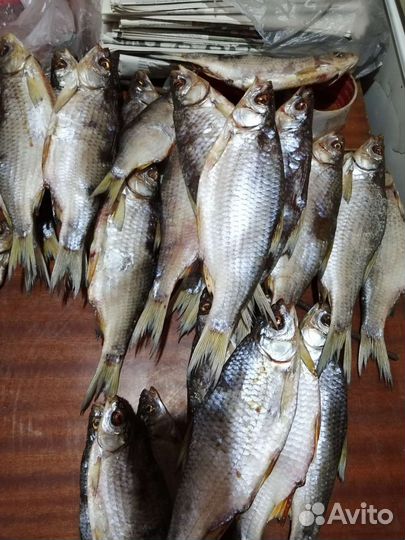 Тарань жирная вяленая