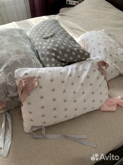 Бортики в детскую кроватку