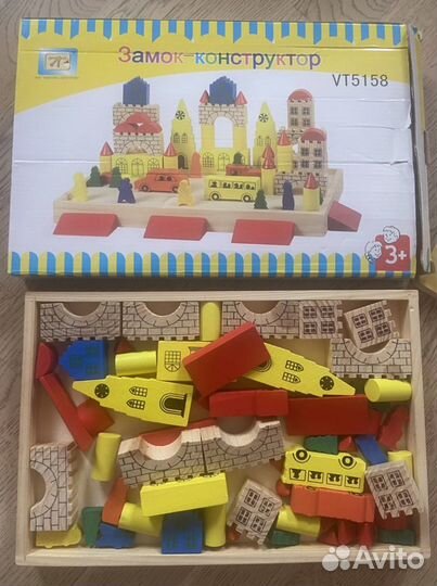 Игрушки из натурального дерева