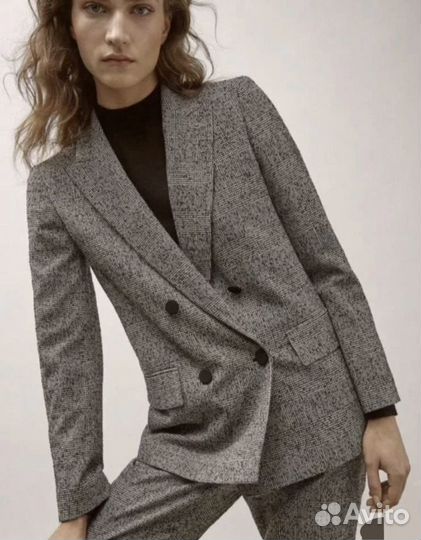 Massimo dutti костюм шерсть