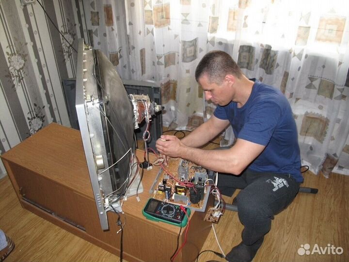 Ремонт телевизоров, мониторов любой сложности