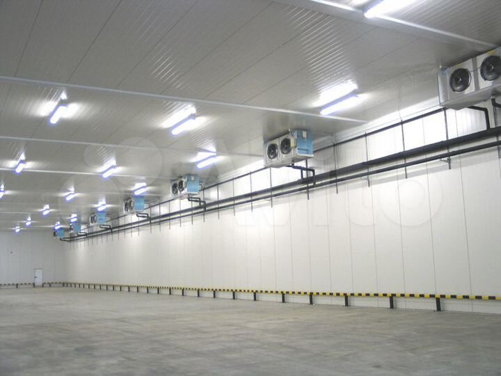 Современный холодильный склад, 1500 м²