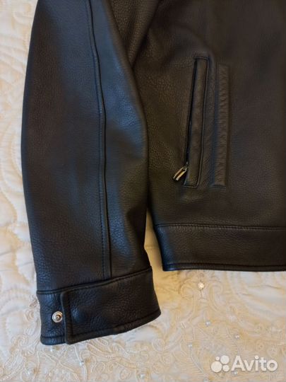 Кожаная куртка мужская 50 бу