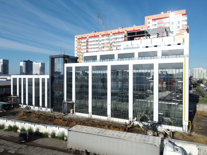 Торговая площадь в новом премиальном бц, 250 м²