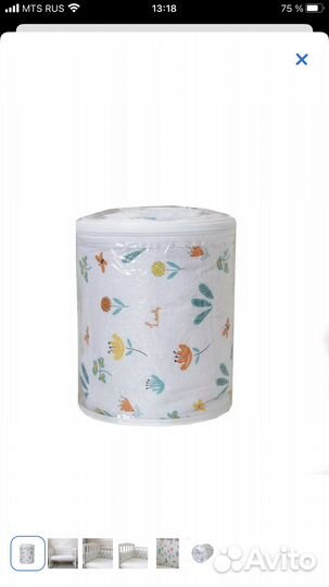 Бортики в кроватку