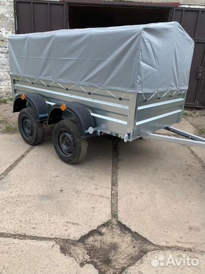 Прицеп легковой двухосный новый