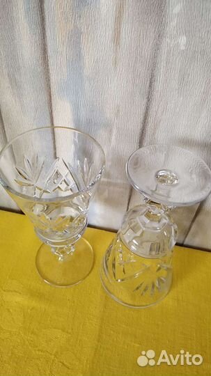 Фужеры хрустальные СССР
