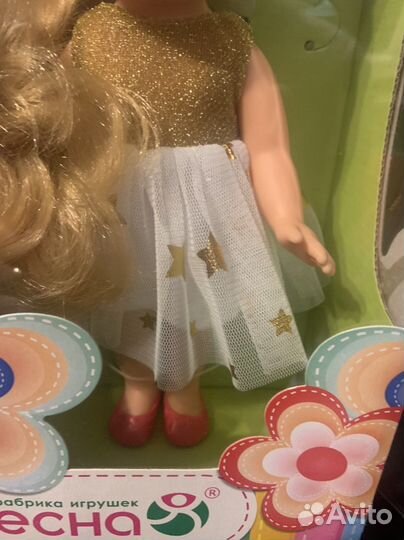 Новая в упаковке Кукла Ася Звездный час Весна