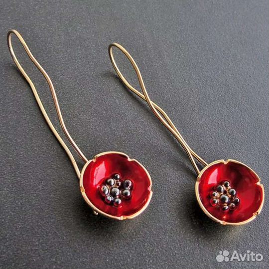 Серьги и кольца, разные