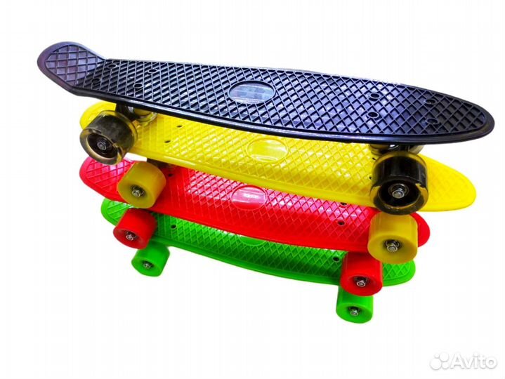 Скейтборд, снейкборд, твистборд, пениборд