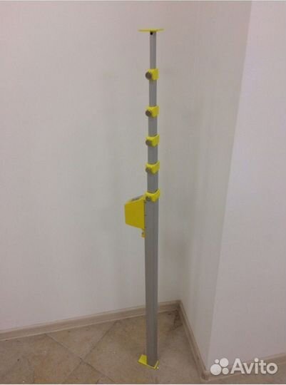 Измеритель высоты установки планки телескопически